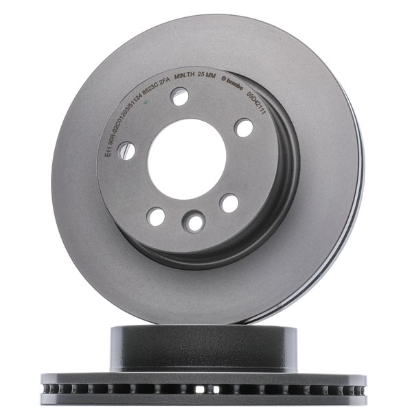 2N0615301D OE BREMBO Тормозной диск 09.D421.11