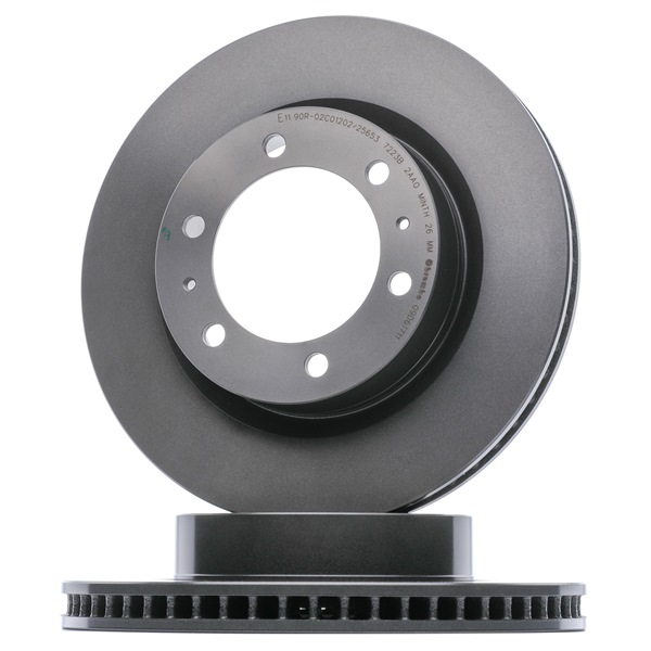BREMBO 09.D617.11 Bremseanlegg Toyota HILUX Pick-up