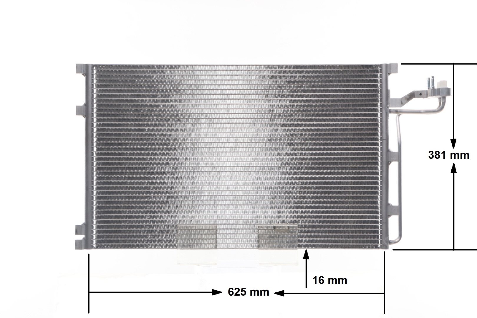 Condenseur de climatisation Volvo C70 2007 AC551001S MAHLE ORIGINAL