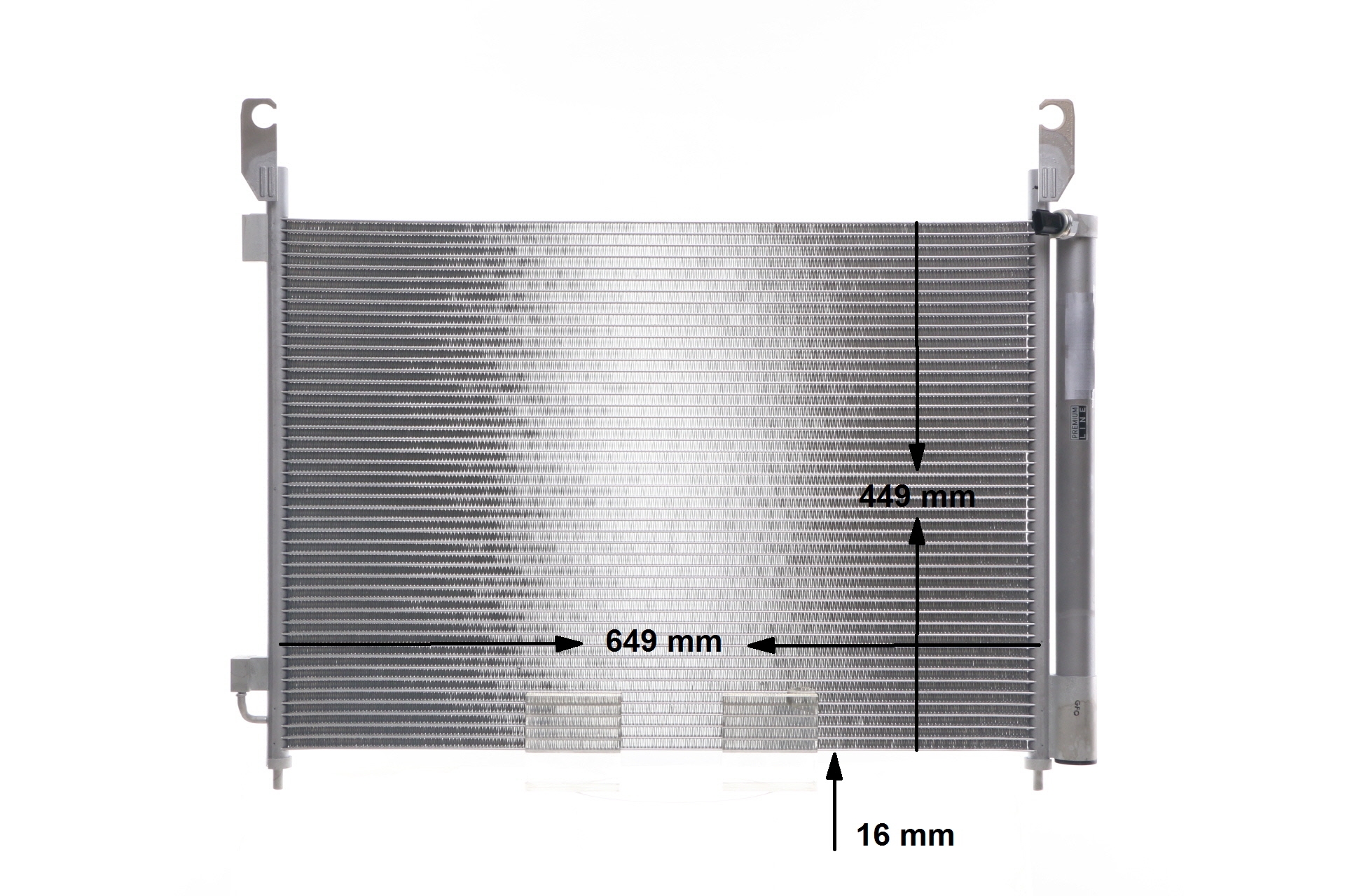 Radiateur de clim Renault KOLEOS 2011 AC588000P MAHLE ORIGINAL