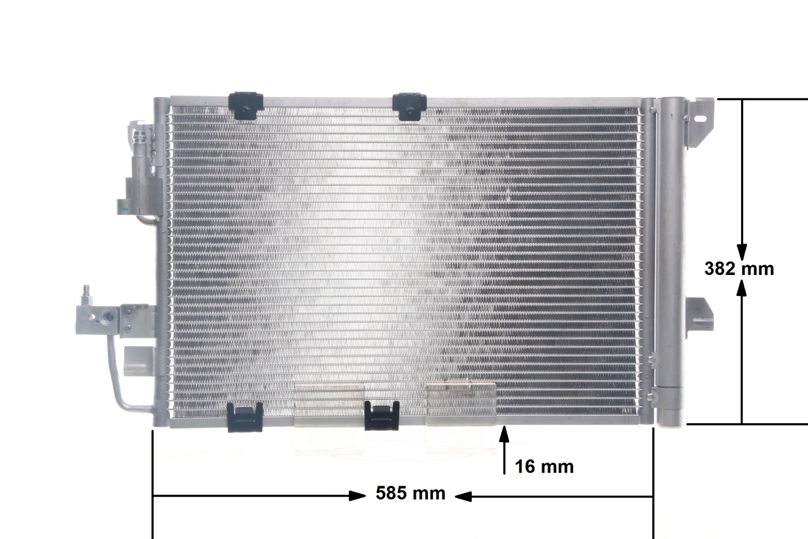 MAHLE ORIGINAL AC 665 000S Radiateur de clim Astra G 1.6 LPG (F08, F48) Essence/gaz de pétrole liquéfié (GPL) 103 CV 2005 prix