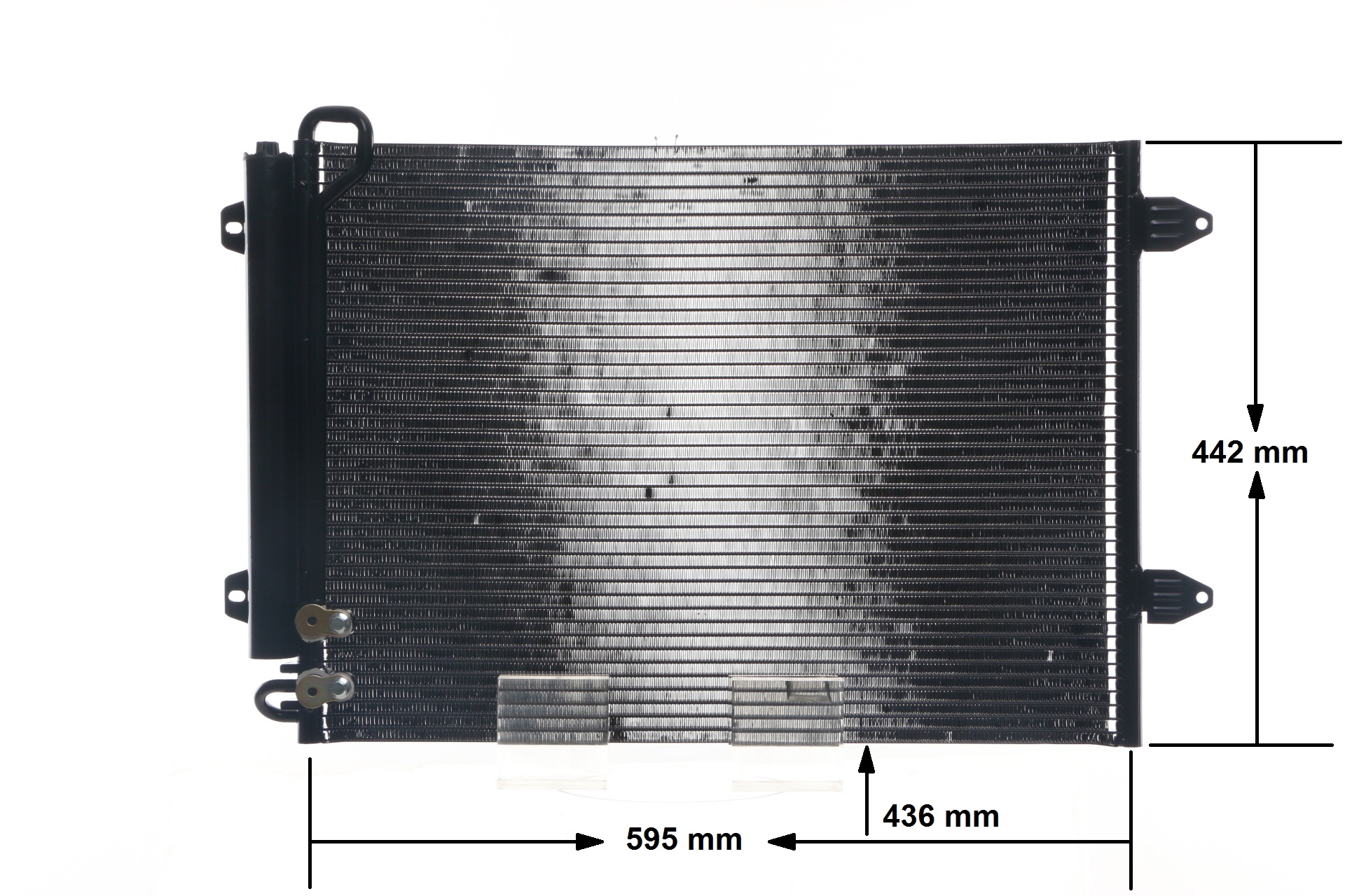 MAHLE ORIGINAL Air conditioning condenser AC 666 000S