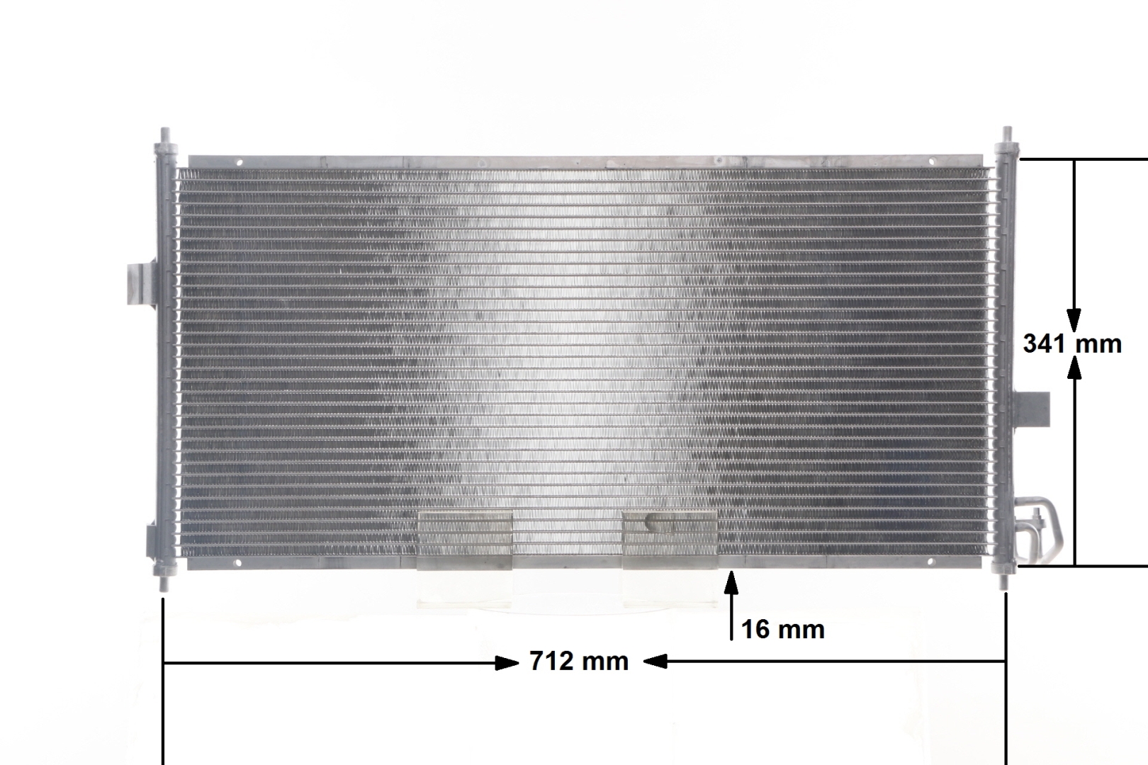 MAHLE ORIGINAL Klimakondensator AC 674 000S