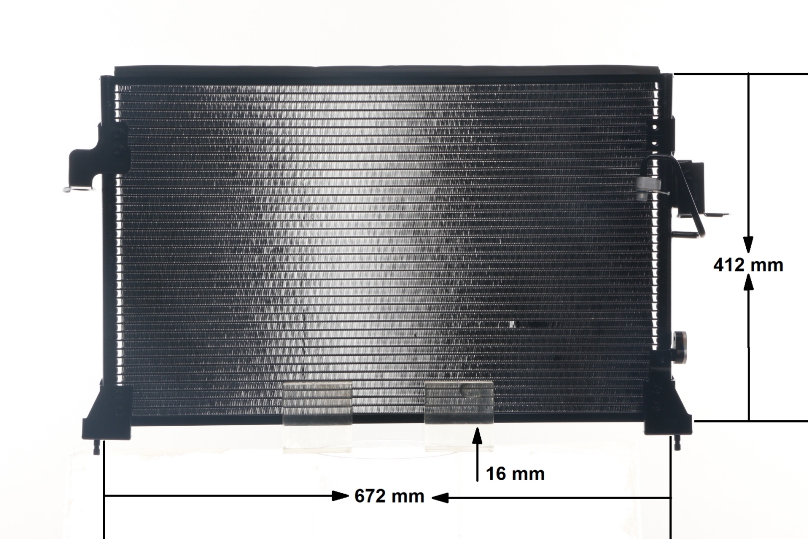 AC 676 000S MAHLE ORIGINAL Air conditioning condenser LAND ROVER RANGE ROVER