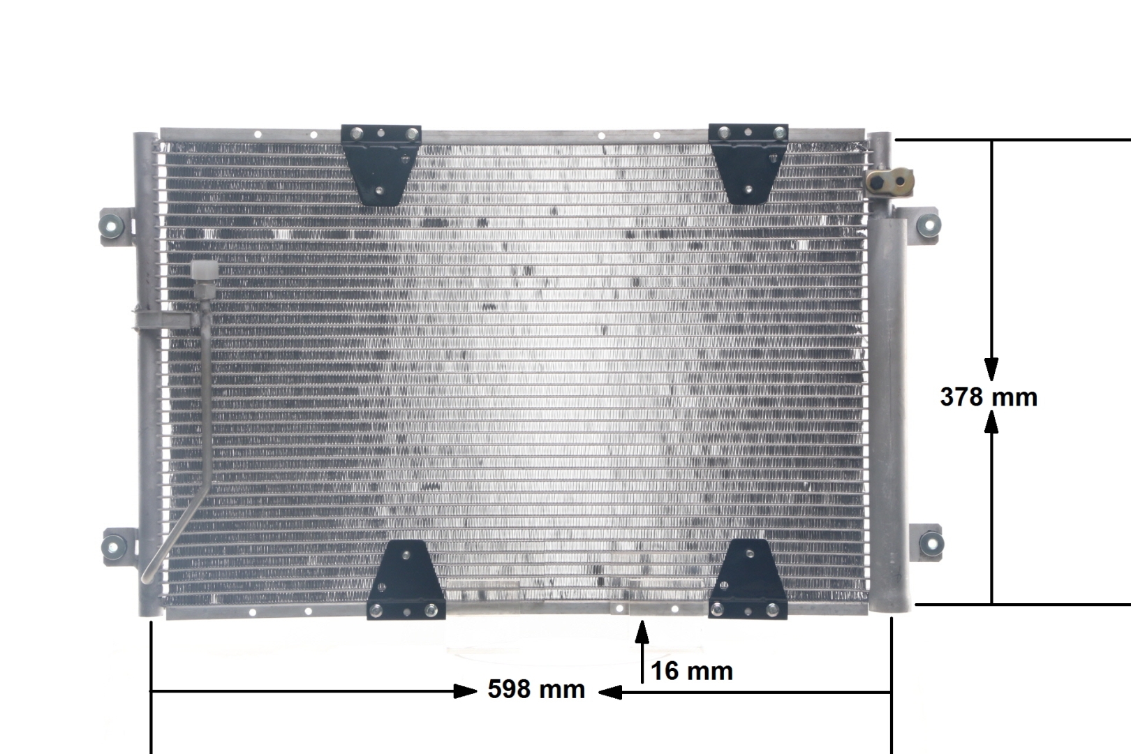 MAHLE ORIGINAL AC 713 000S ac kondensator Suzuki Grand Vitara FT
