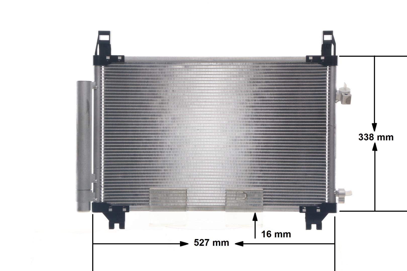 MAHLE ORIGINAL 884600D060 Lauhdutin, ilmastointilaite AC 806 000S