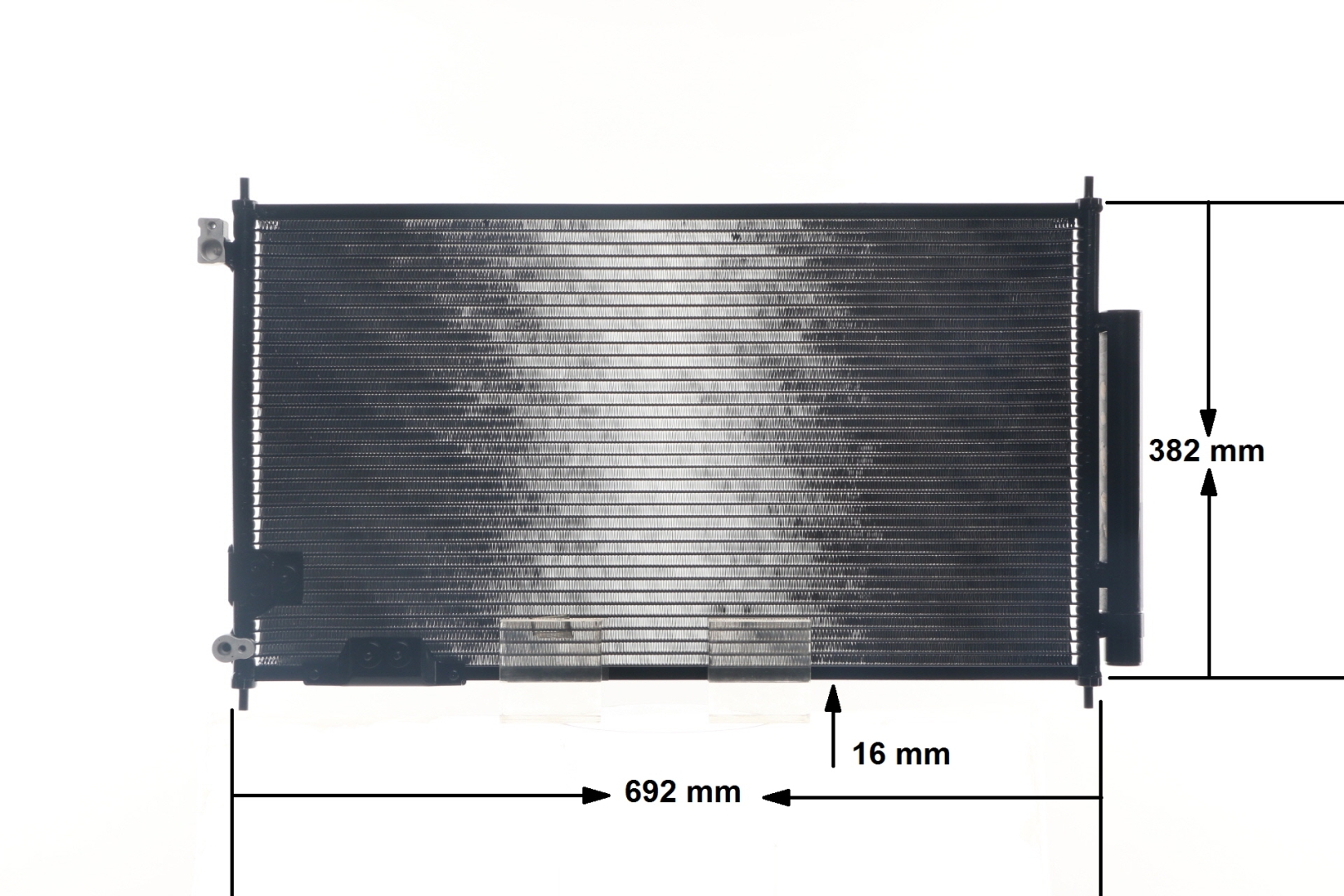 MAHLE ORIGINAL AC 826 000S Kondenzator, klimatska naprava HONDA ACCORD