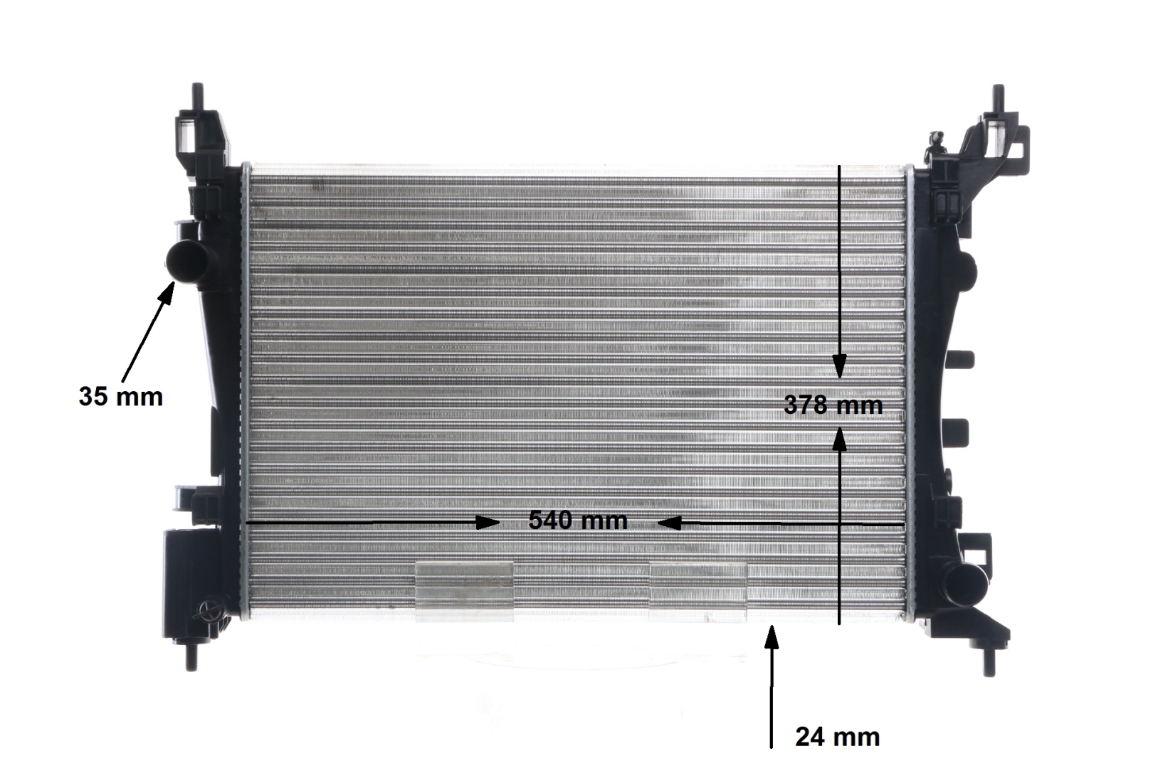 MAHLE ORIGINAL CR1121000S Radiateur Citroën NEMO 2015
