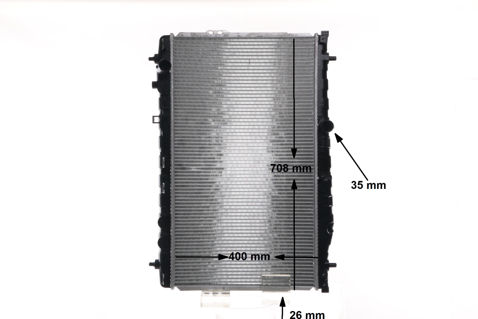 MAHLE ORIGINAL CR 1295 000S Radiateur HYUNDAI TRAJET