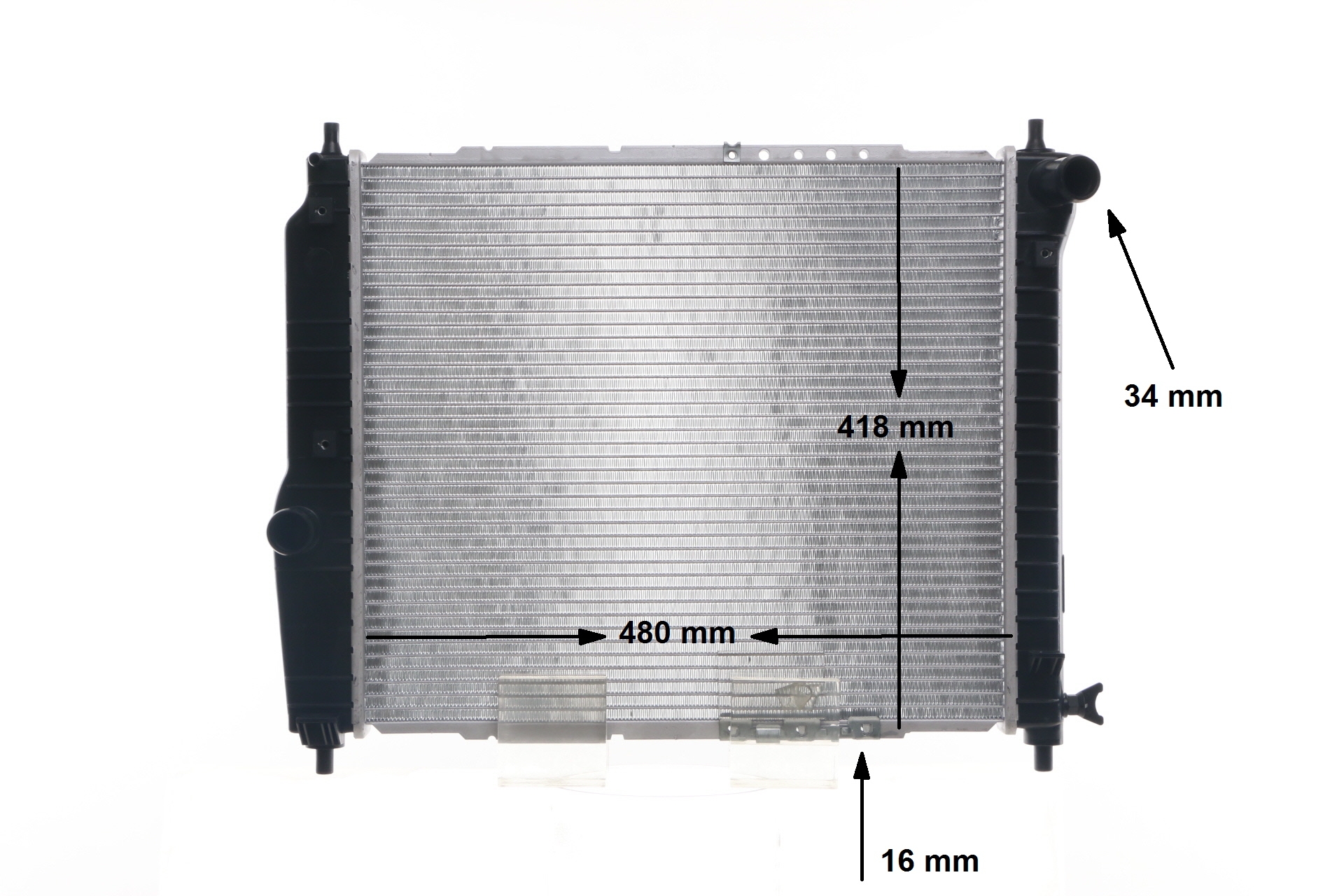 96536523 OE MAHLE ORIGINAL Hladilnik, hlajenje motorja CR 1309 000S