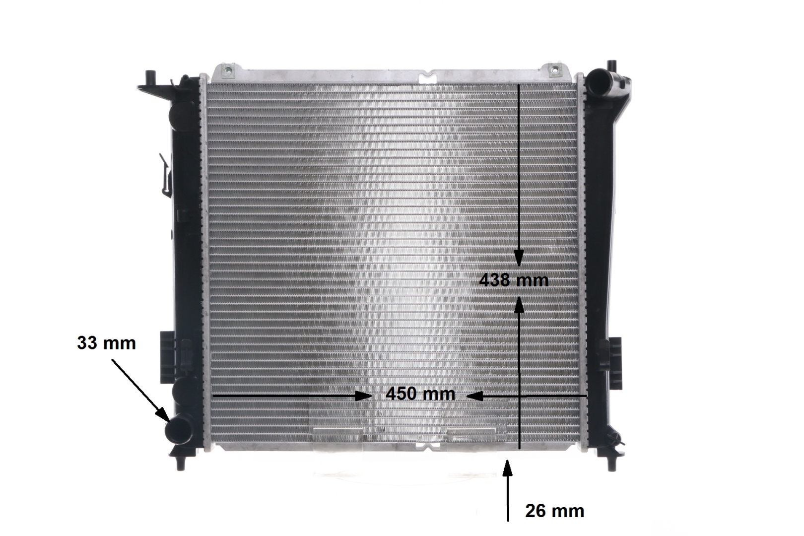 original Kia VENGA MAHLE ORIGINAL Kylare CR 1367 000S