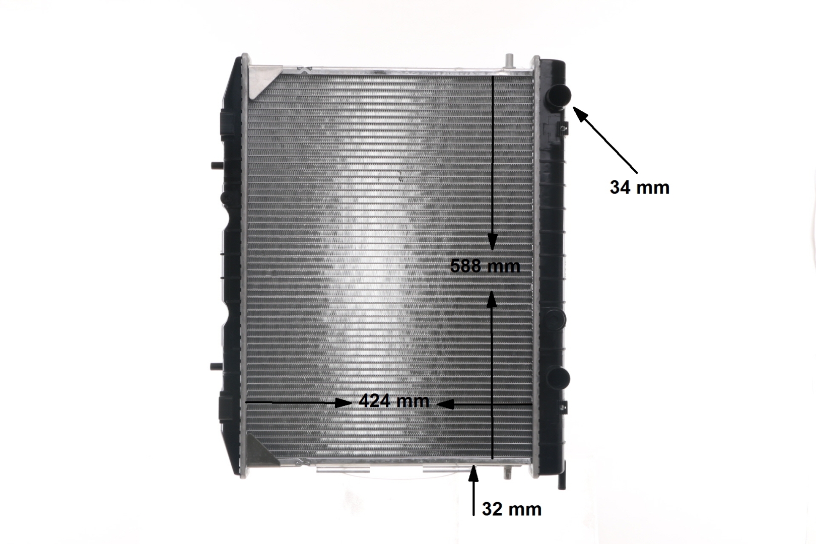 MAHLE ORIGINAL CR 137 000S Radiador OPEL FRONTERA precio