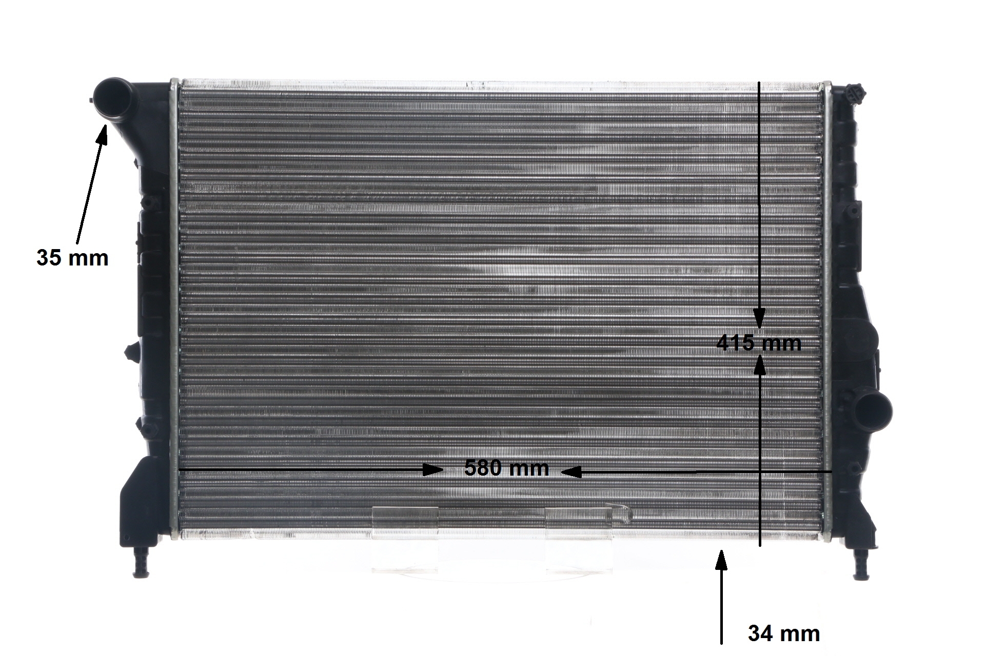 46842843 OE MAHLE ORIGINAL Kühler, Motorkühlung CR 1413 000S