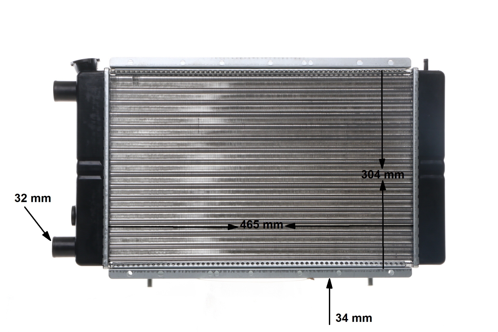 MAHLE ORIGINAL CR 143 000S Radiator RENAULT TRAFIC Bus (T5, T6, T7) 1.6 Petrol 65 hp 1986 price
