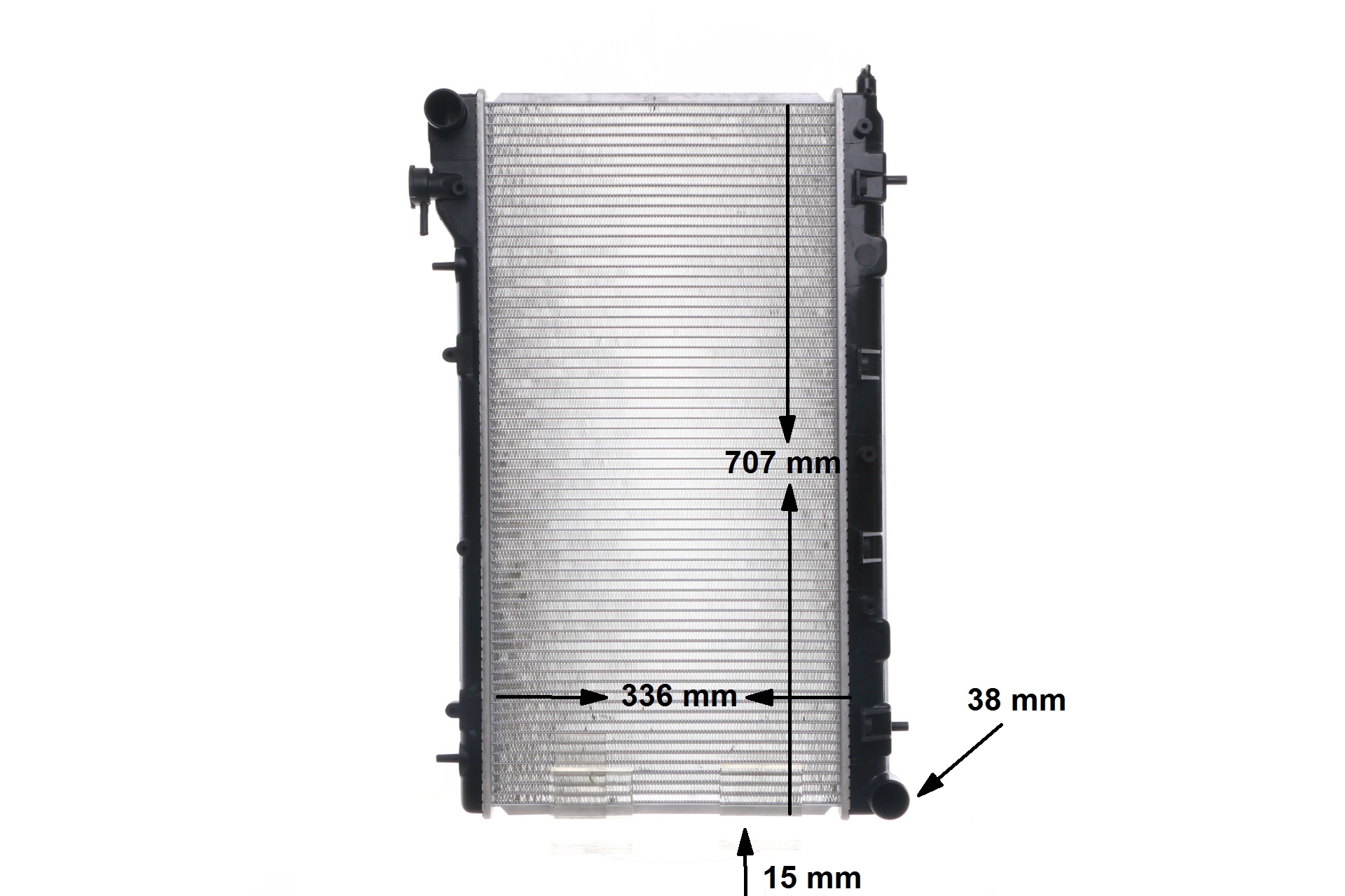 MAHLE ORIGINAL Kylare CR 1566 000S