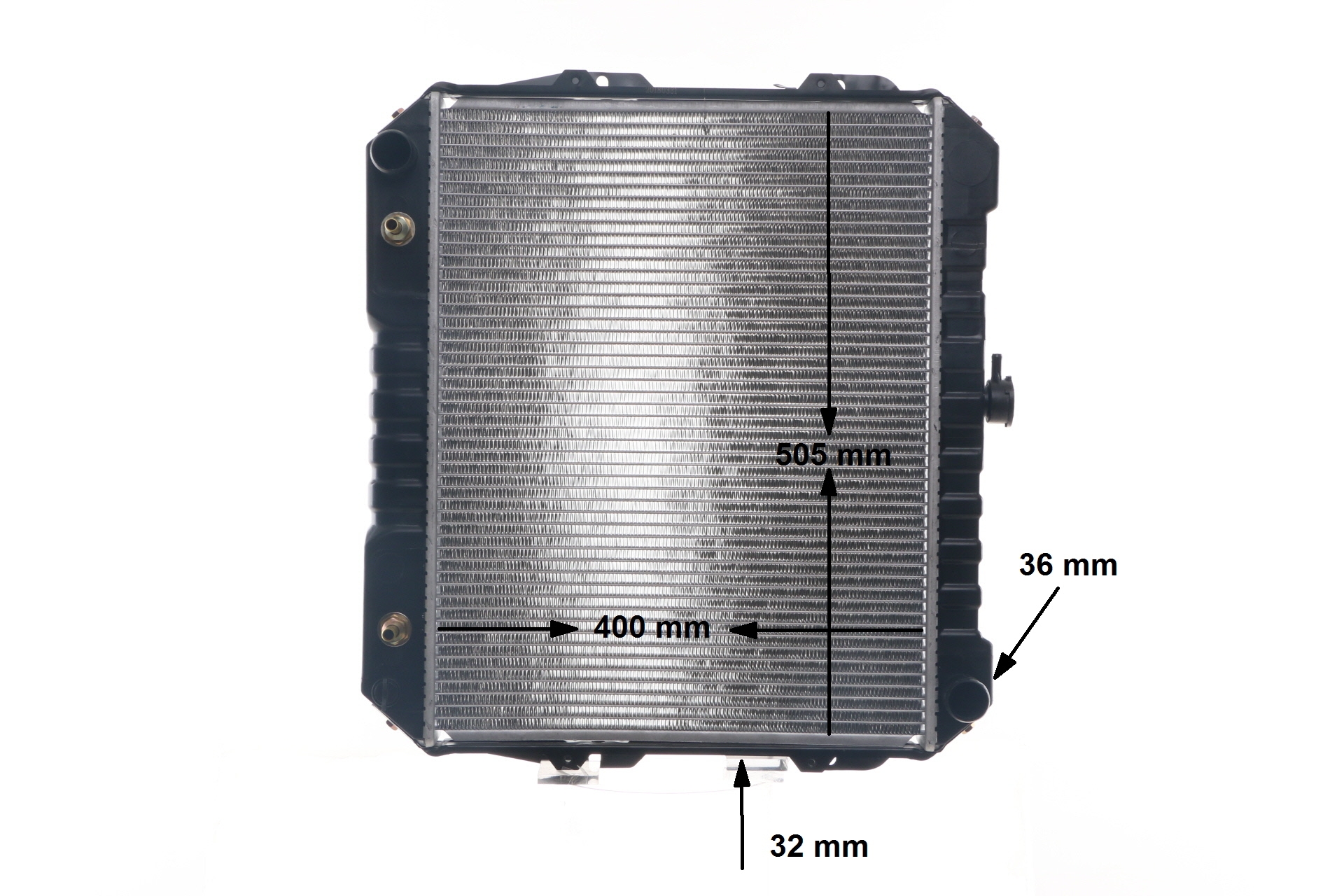 MAHLE ORIGINAL CR 1570 000S Autokühler 4Runner (N50, N60, N70) 2.4 4WD (RN50, RN55, RN60) Benzin 112 PS 1987