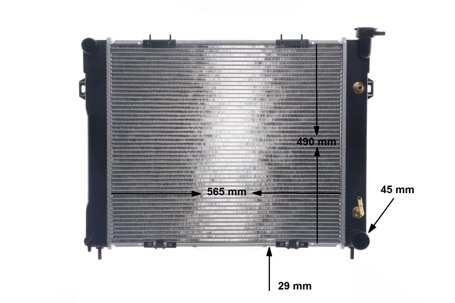 Radiador, refrigeración del motor 52028098 MAHLE ORIGINAL CR 1571 000S