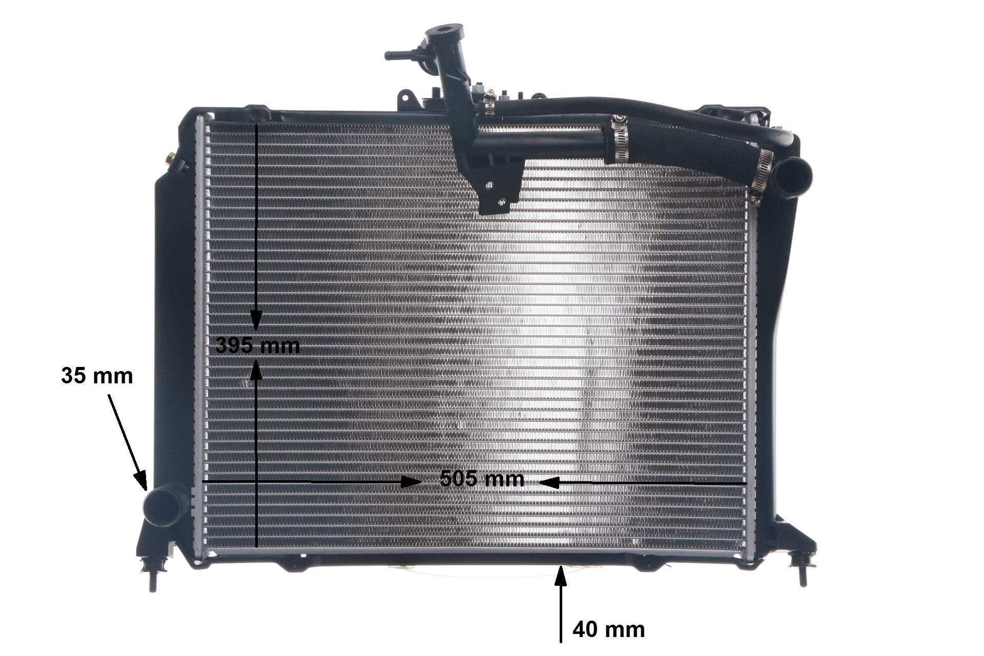 MAHLE ORIGINAL CR 1572 000S Radiateur de refroidissement Hiace Van (H11, H20, H30, H40) 1.6 (RH30) Essence 67 CV 1979 prix