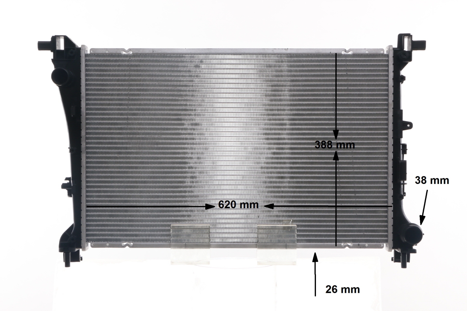 Radiateur de refroidissement Fiat TIPO 2015 CR1664000S MAHLE ORIGINAL