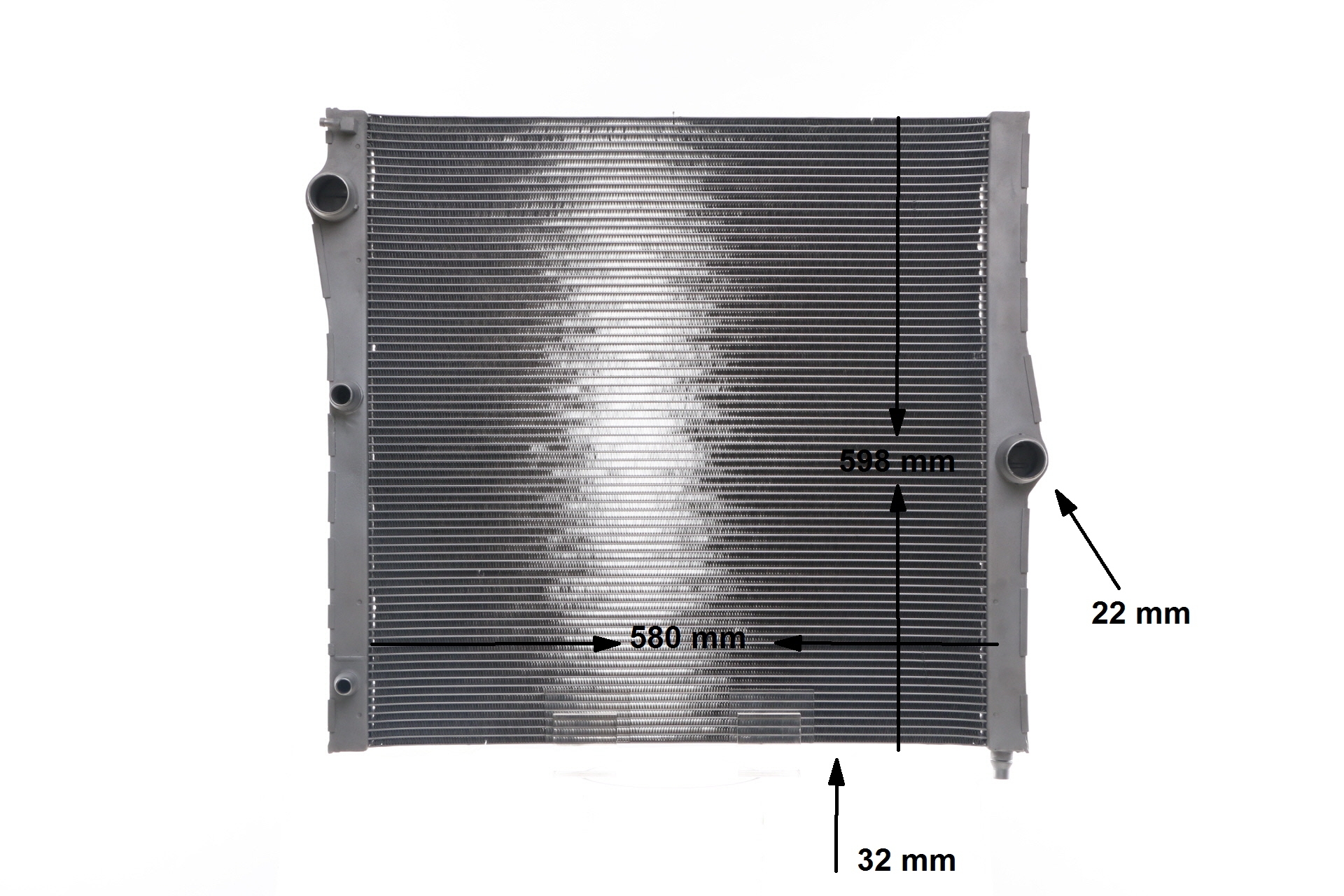 MAHLE ORIGINAL 17117576272 Jäähdytin, moottorin jäähdytys CR 1904 000S