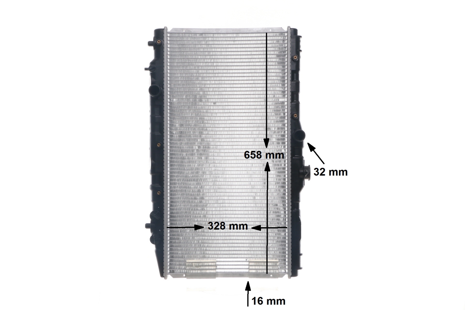 MAHLE ORIGINAL CR 200 000S genuine TOYOTA COROLLA radiator price