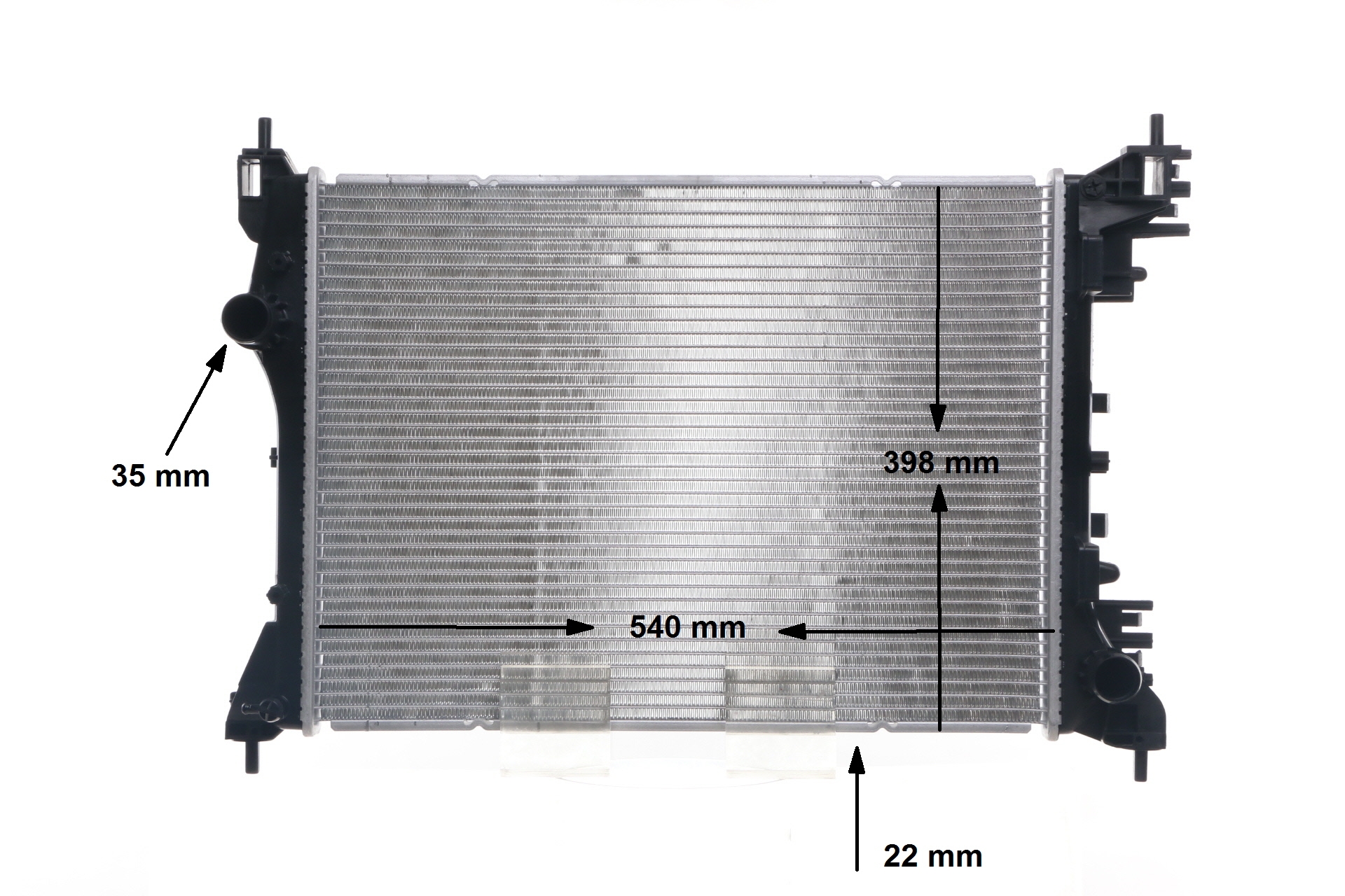 MAHLE ORIGINAL CR 2056 000S Radiatore FIAT Doblo Station Wagon (263_) 1.4 (263AXG1B, 263AXG1A) Benzina 120 CV 2018 prezzo