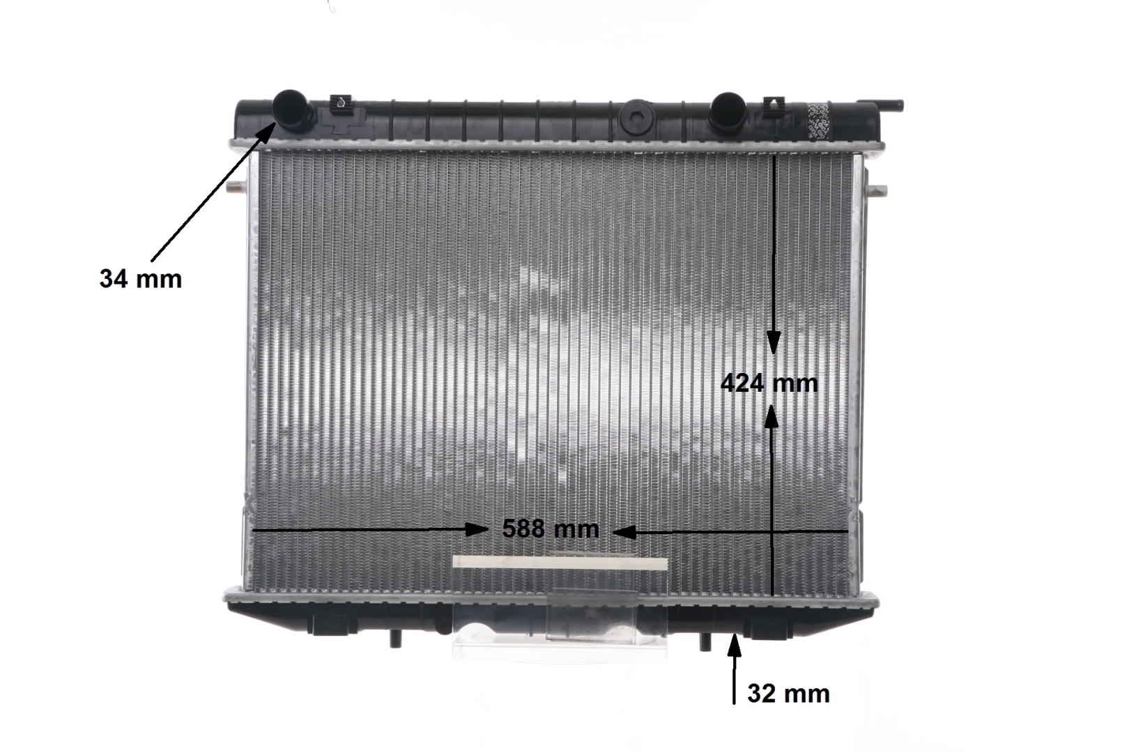 Radiateur d'eau Opel Frontera A prix 1995: MAHLE ORIGINAL CR 208 000S