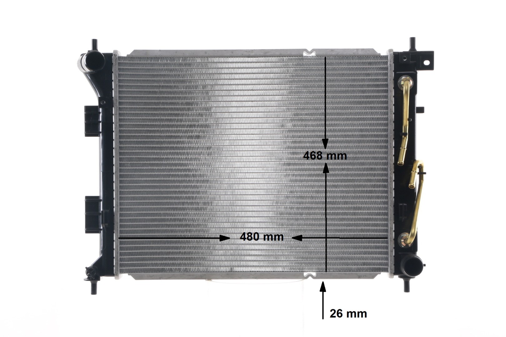 MAHLE ORIGINAL CR 2104 000S radiator Hyundai I20 Active