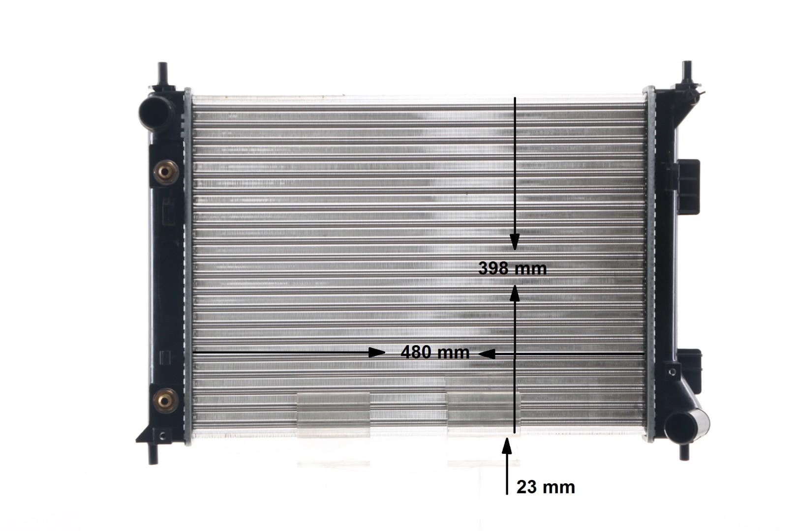 CR 2107 000S MAHLE ORIGINAL 376908234 Radiador, refrigeración del motor