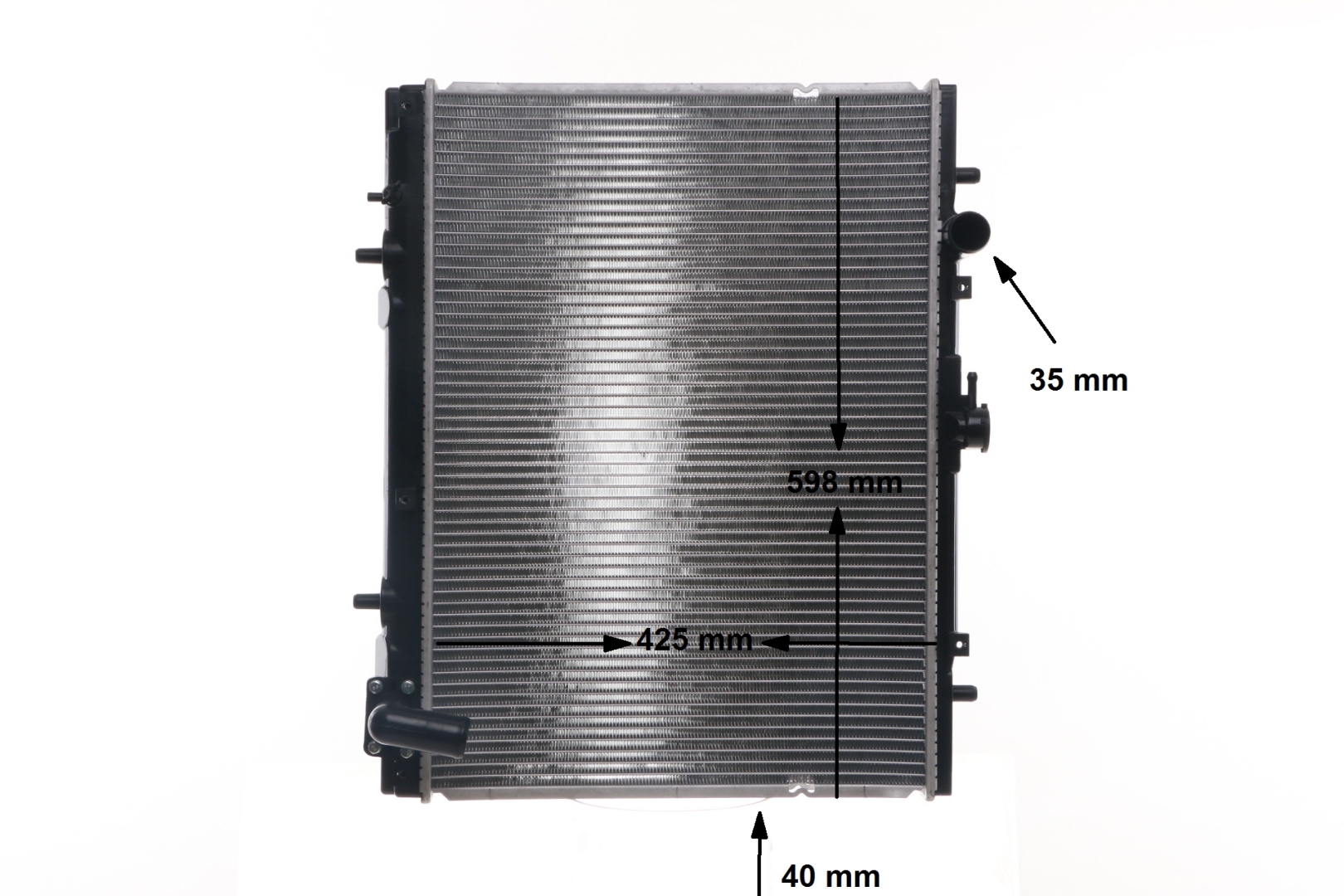 CR 2175 000S MAHLE ORIGINAL 376976014 Radiador, refrigeración del motor