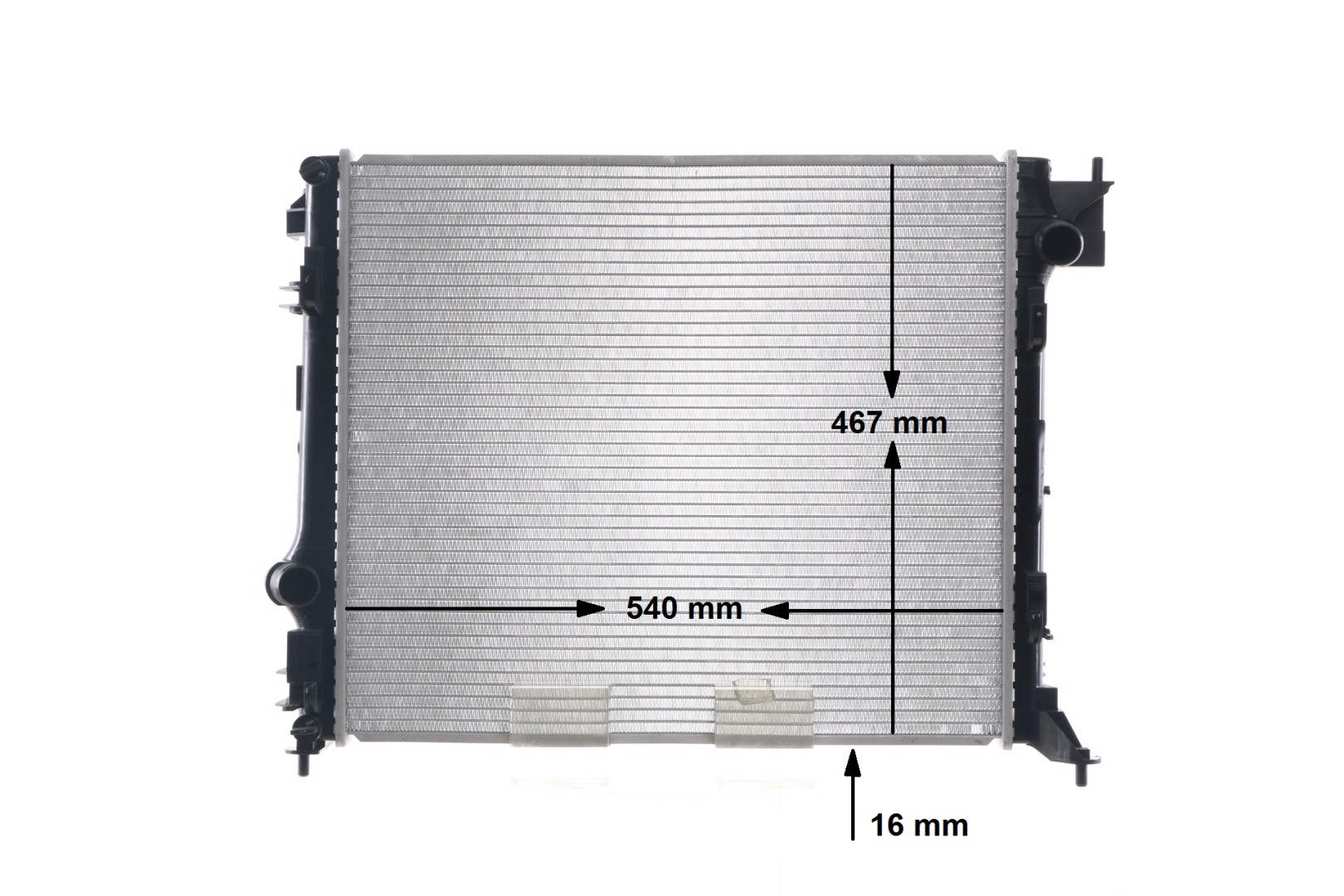 MAHLE ORIGINAL 214104ED0A Jäähdytin, moottorin jäähdytys CR 2240 000S