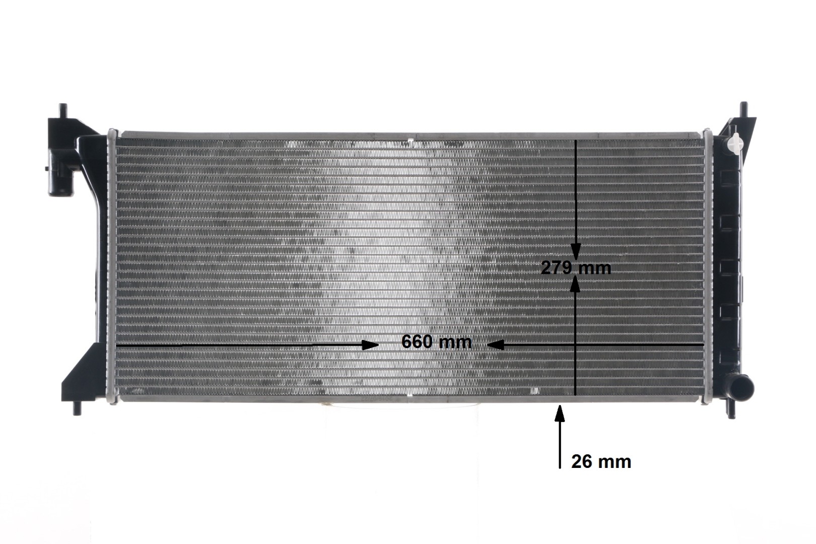 MAHLE ORIGINAL CR 2245 000S Vandens radiatoriai SUZUKI Wagon R+ II Hatchback (MM) 0.7 benzinas 64 AG 2004