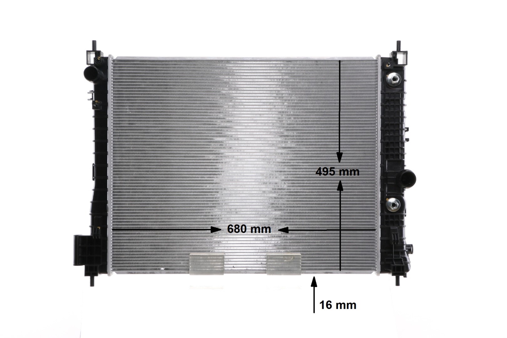 MAHLE ORIGINAL CR 2263 000S Køler OPEL Mokka / Mokka X (J13) 1.6 CDTI (_76) Diesel 110 HK 2023 pris