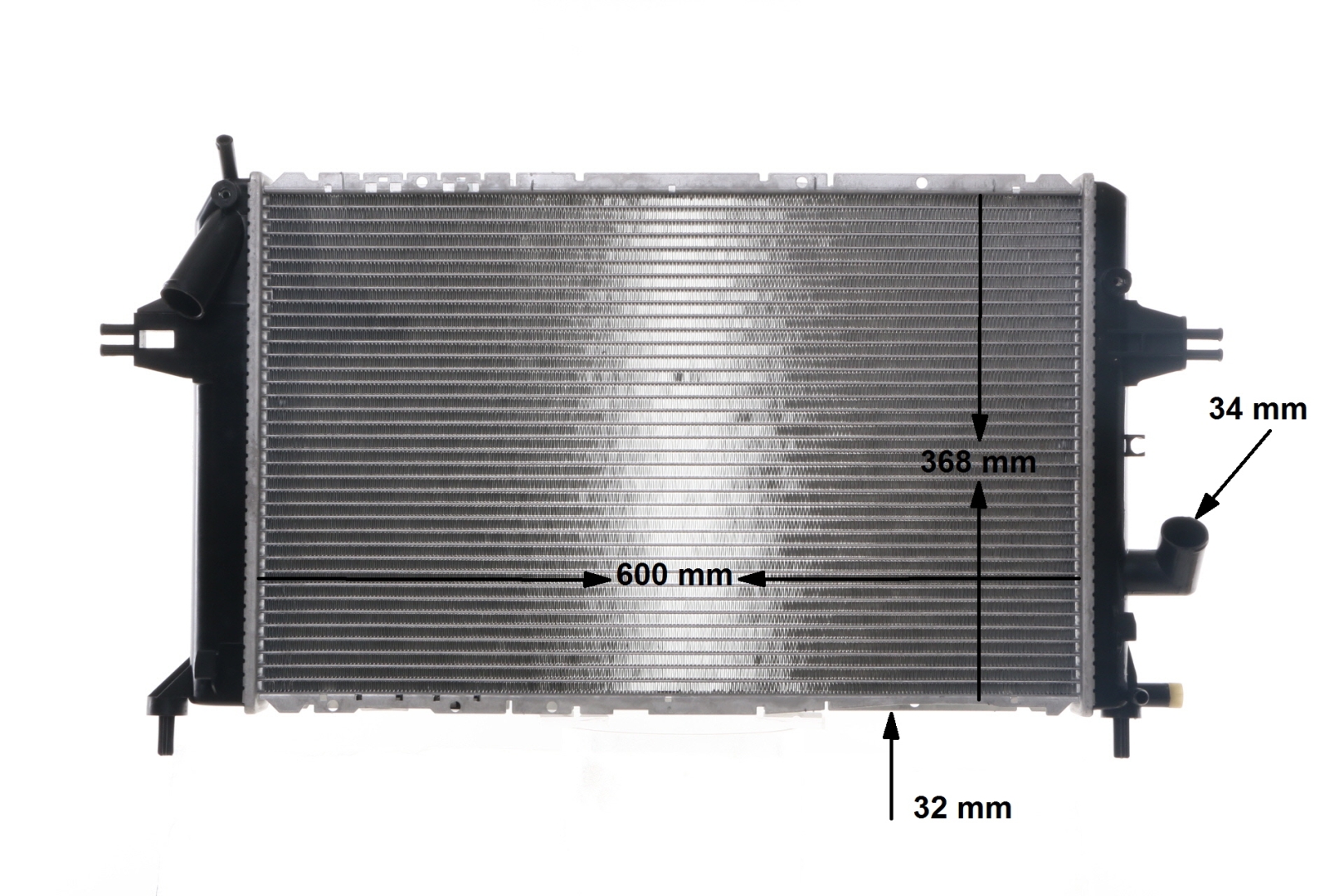 MAHLE ORIGINAL CR 305 000S Radiador arrefecimento VAUXHALL Astra Mk4 (G) Carrinha (T98) 1.7 DTI 16V Diesel 75 cv 2000 preço