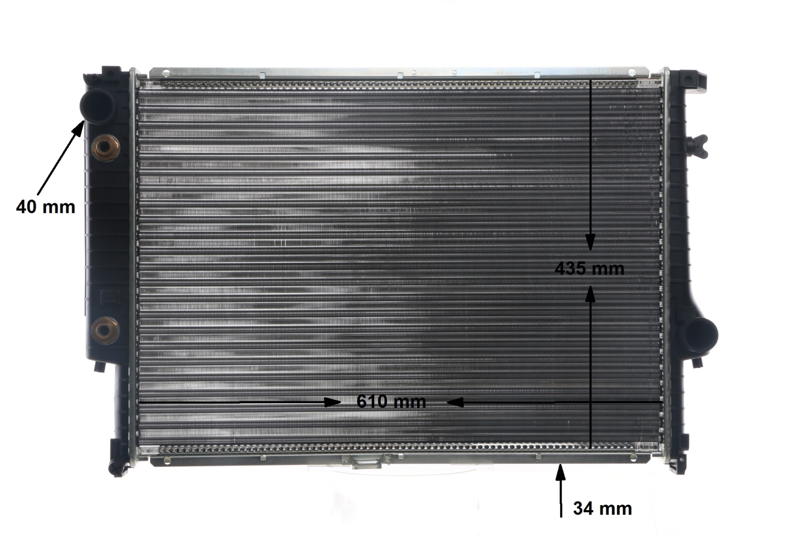 MAHLE ORIGINAL 1712360 Radiateur