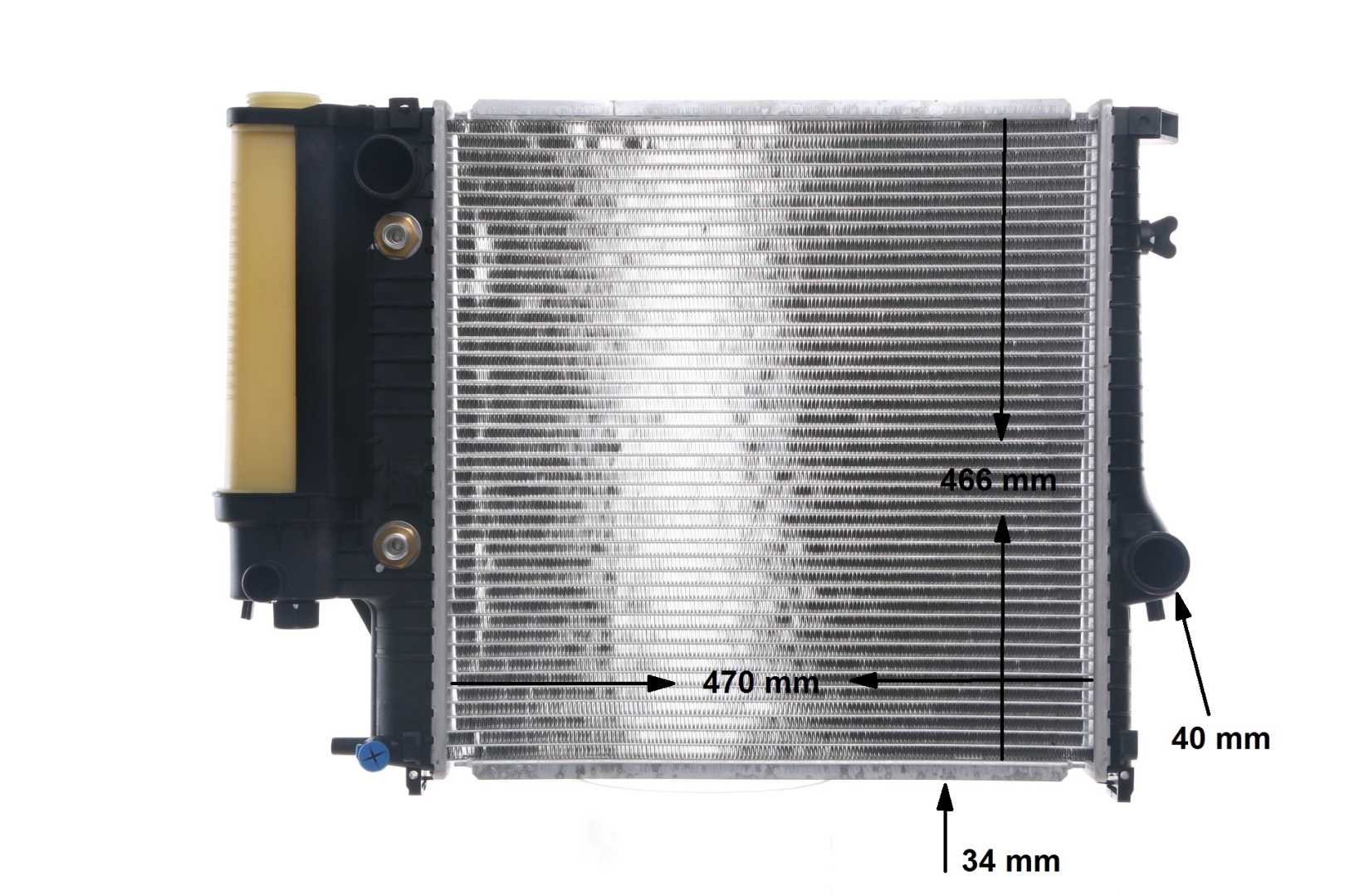 1719136 OE MAHLE ORIGINAL Radiador, arrefecimento do motor CR 333 000S