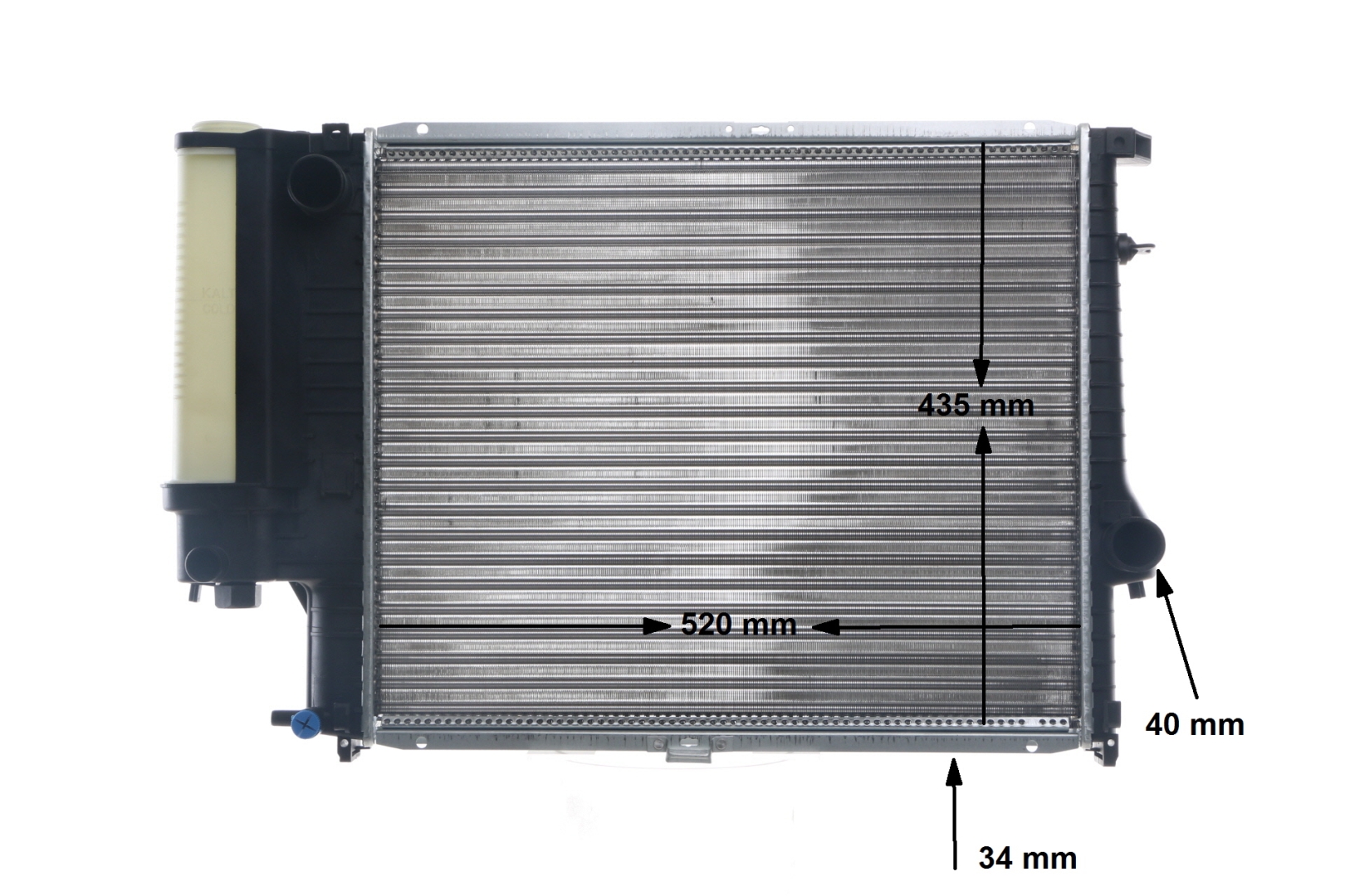 MAHLE ORIGINAL CR 336 001S радиатор мотора BMW E34 Touring