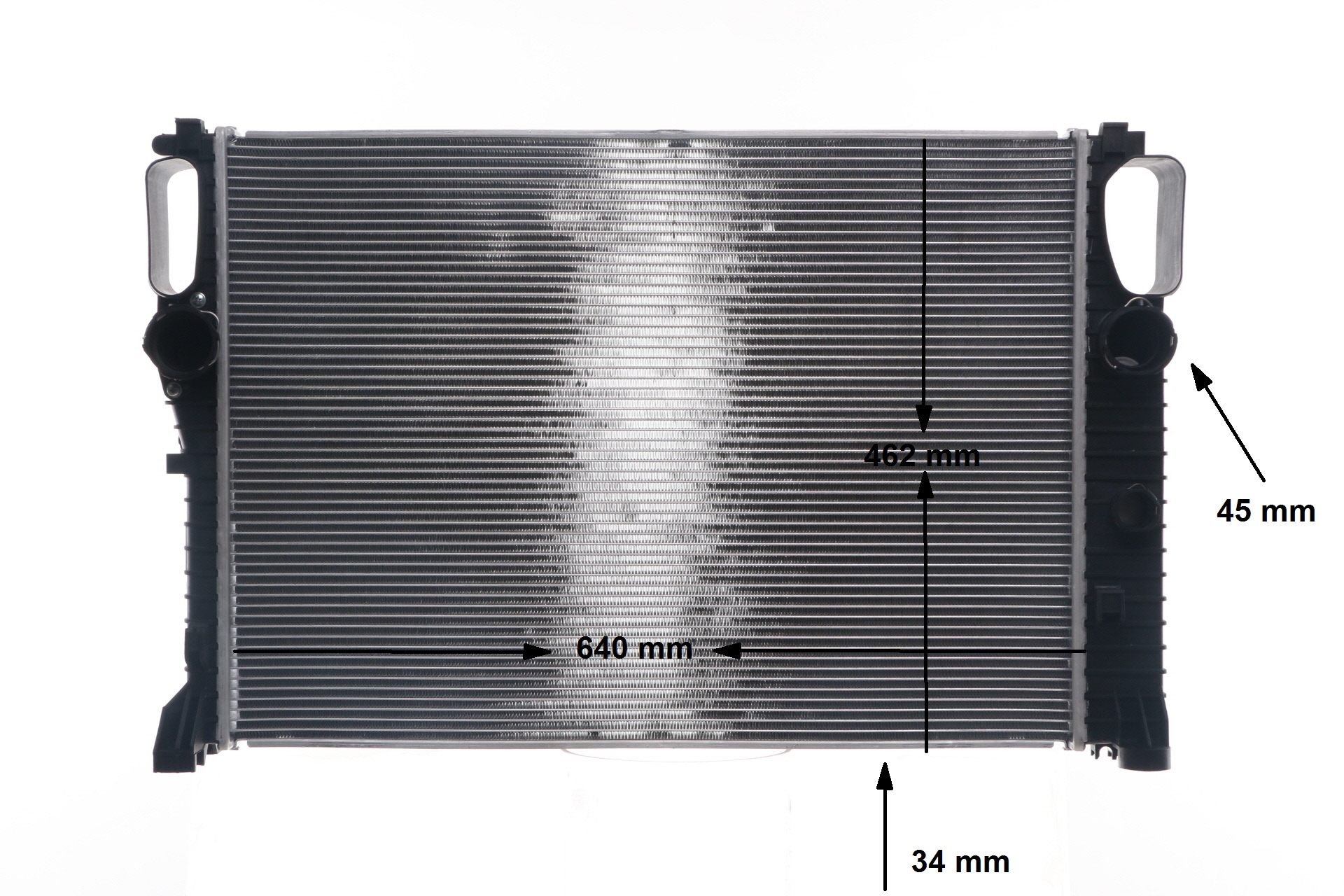 MERCEDES-BENZ Radiator price MAHLE ORIGINAL CR37000S