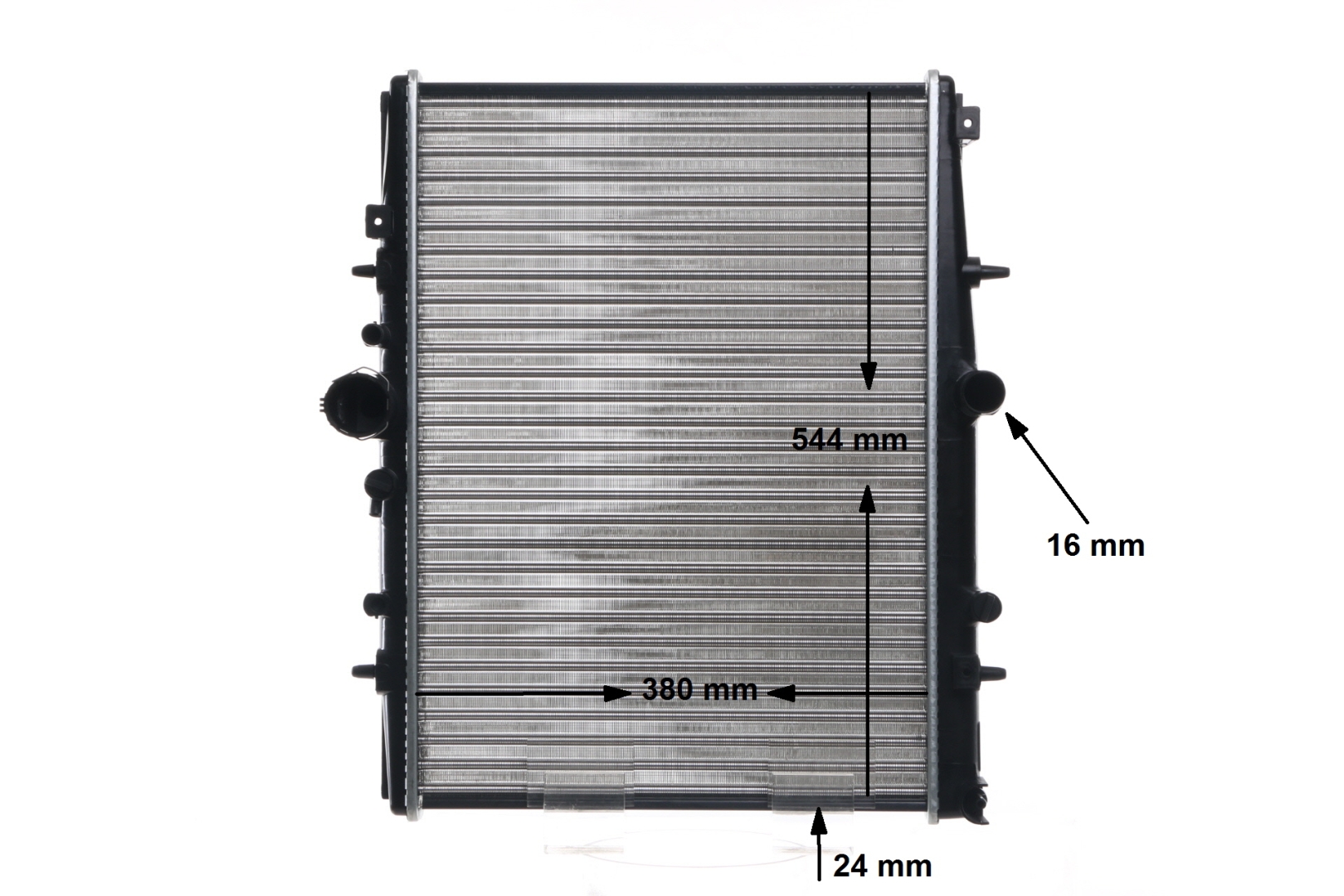 133064 OE MAHLE ORIGINAL Radiateur du moteur CR 393 000S