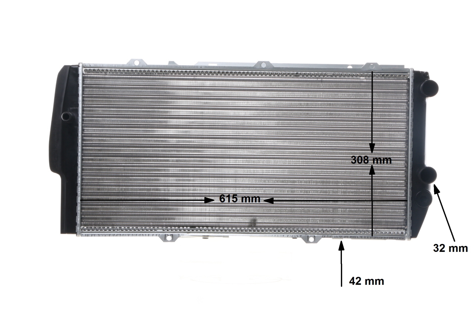 MAHLE ORIGINAL Radiatore motore CR 404 000S