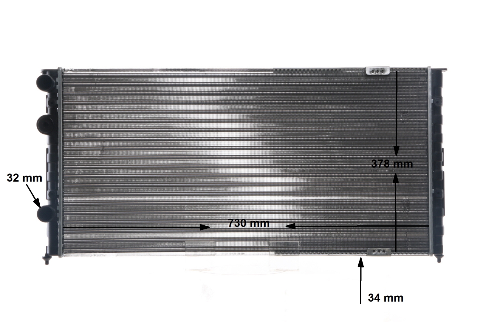 376714734 MAHLE ORIGINAL CR 409 000S Kühler VW PASSAT Variant (3A5, 35I) 1.9 TD 75 PS Diesel 1993