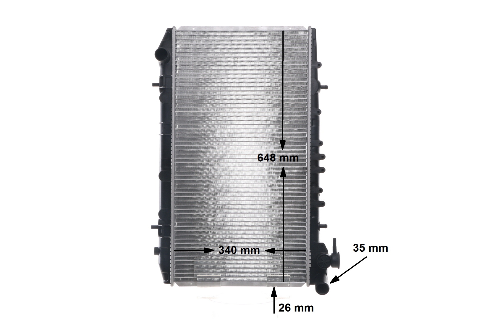 MAHLE ORIGINAL CR 436 000S Bilkylare Nissan Primera P10 2.0 D Diesel 75 hk 1994 pris