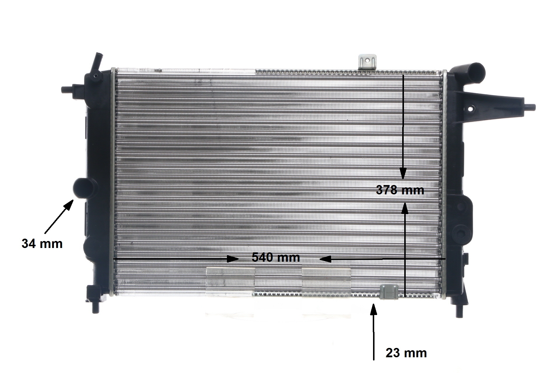 MAHLE ORIGINAL Radiateur du moteur CR 437 000S