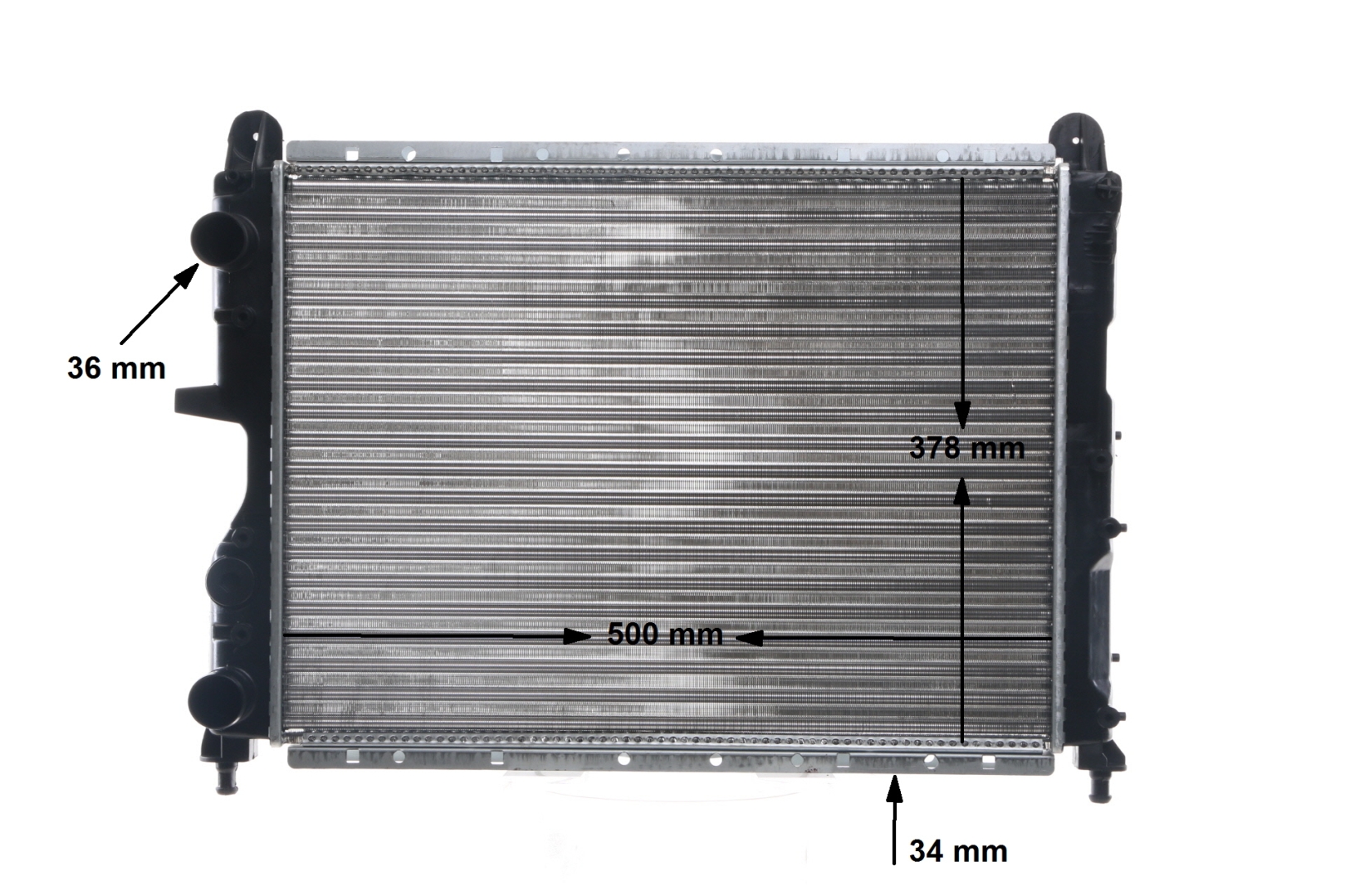 MAHLE ORIGINAL CR 450 000S Radiateur FIAT Tipo 3/5 portes (160) 1.4 i.e. Essence 70 CV 1989 prix
