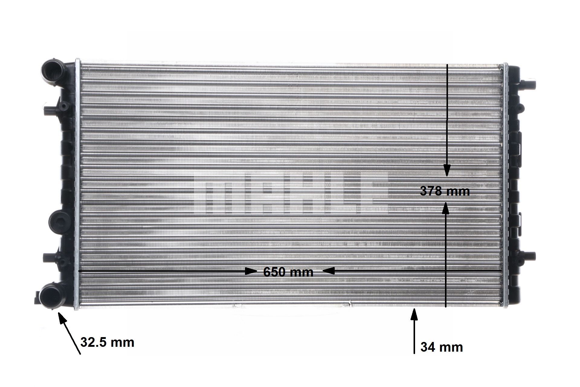 MAHLE ORIGINAL CR 477 001S Radiateur VW Beetle 9c 1.6 Essence 102 CV 2001 prix