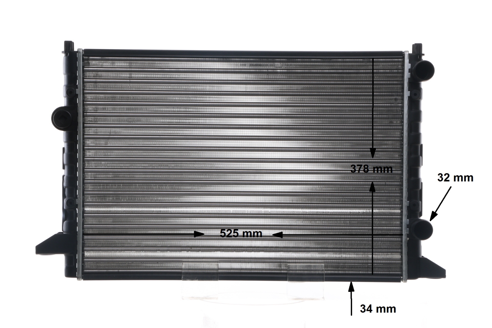 3A0121253AA OE MAHLE ORIGINAL Radiateur du moteur CR 508 000S