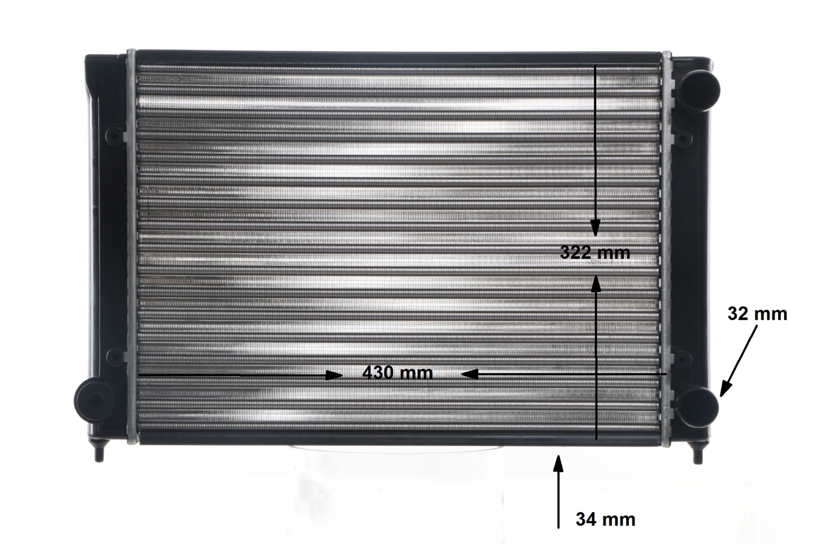Radiateur du moteur MAHLE ORIGINAL CR 516 000S