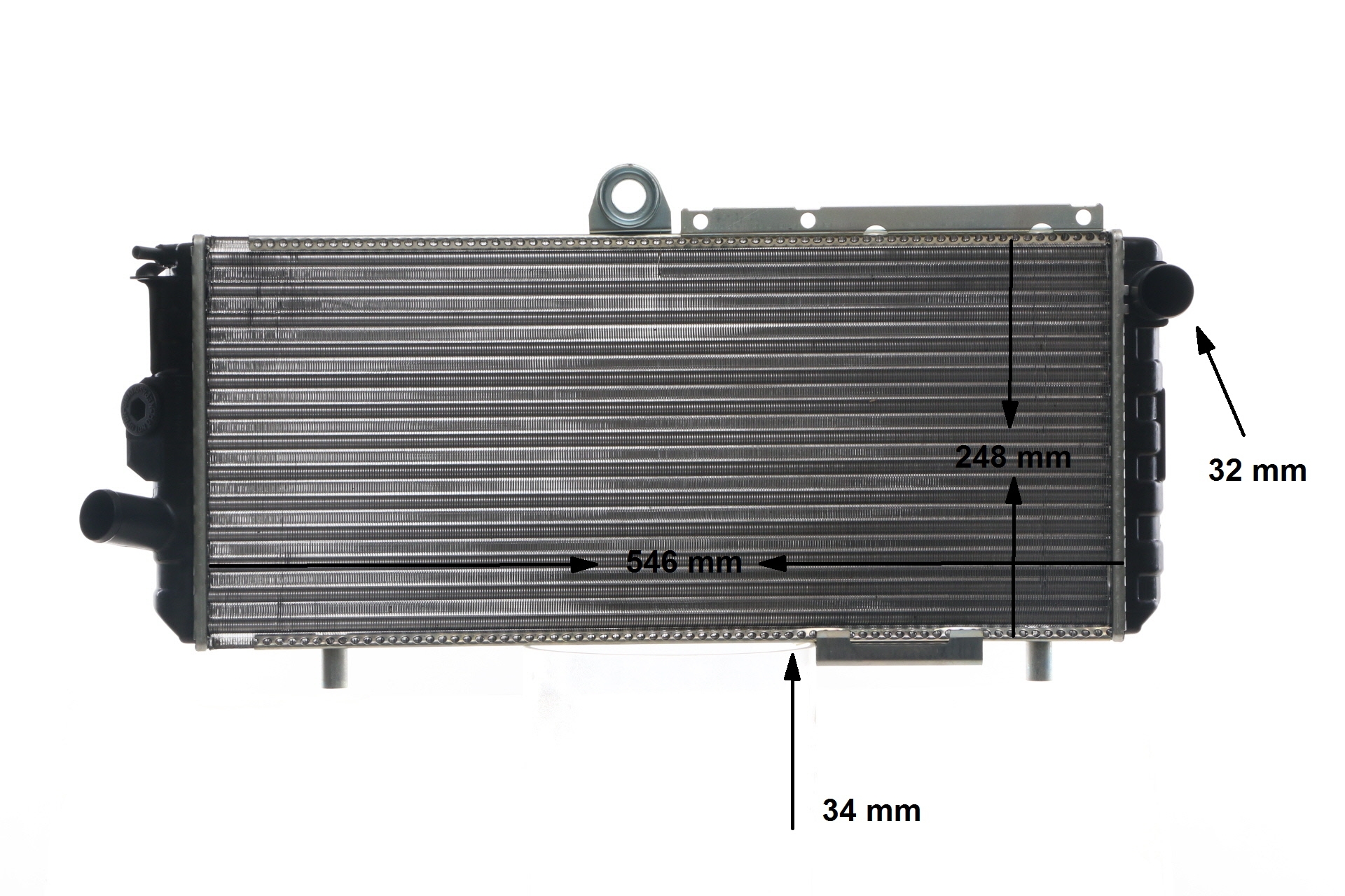 60504294 OE MAHLE ORIGINAL Radiator, motorkjøling CR 620 000S
