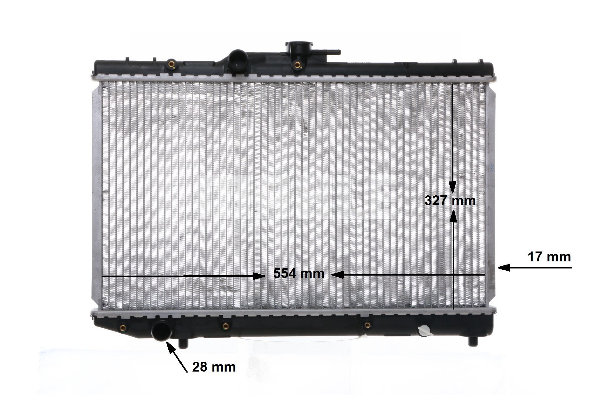 1640011350 OE MAHLE ORIGINAL Køler, motorkøling CR 768 000S