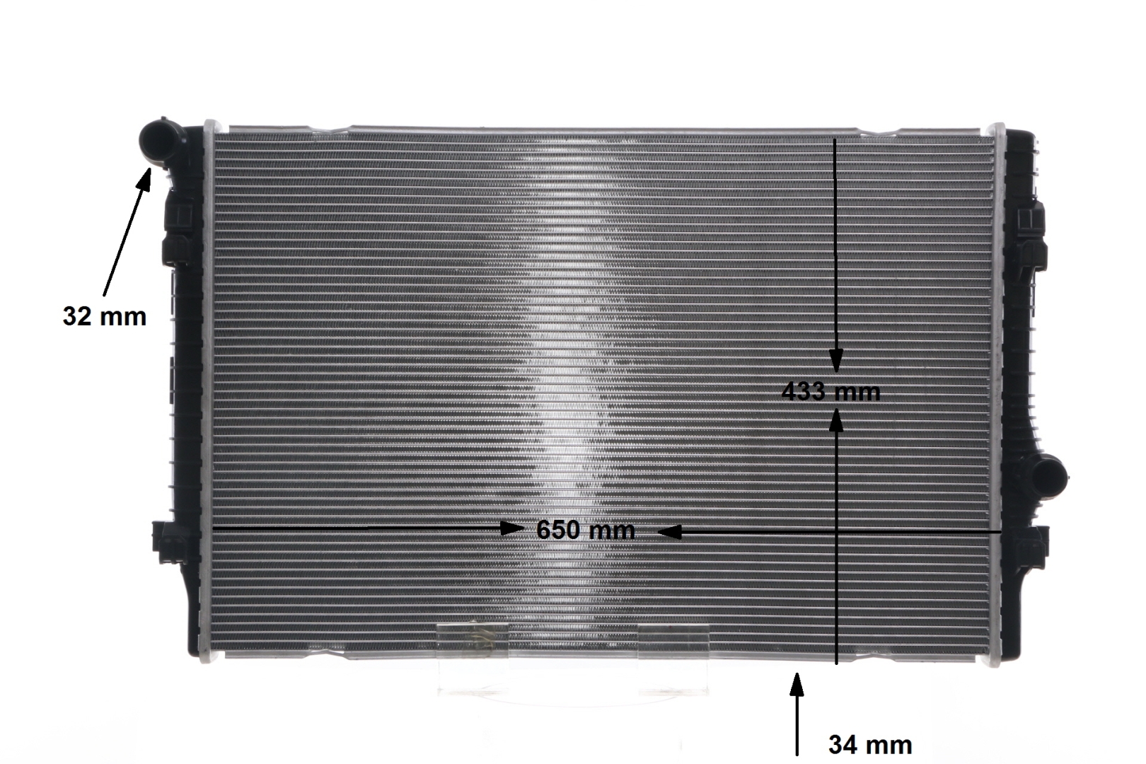 MAHLE ORIGINAL CR 811 000S Radiatorius, variklio aušinimas SEAT TARRACO